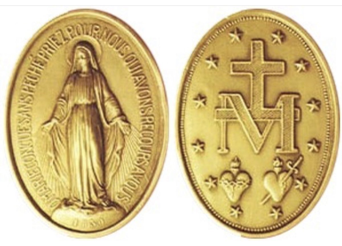 beltraomaria's tweet photo. "Ó Maria concebida sem pecado, rogai por nós que recorremos a Vós". Dia de Nossa Senhora das Graças. #MedalhaMilagrosa https://t.co/VeiGak4FhY