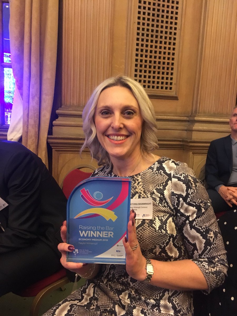 Naylorwintersg's tweet image. Wow!! #Economy category award winners tonight @RtBYorkshire a huge well done to all the @Naylorwintersg team!! #RTBawards @WNYChamber