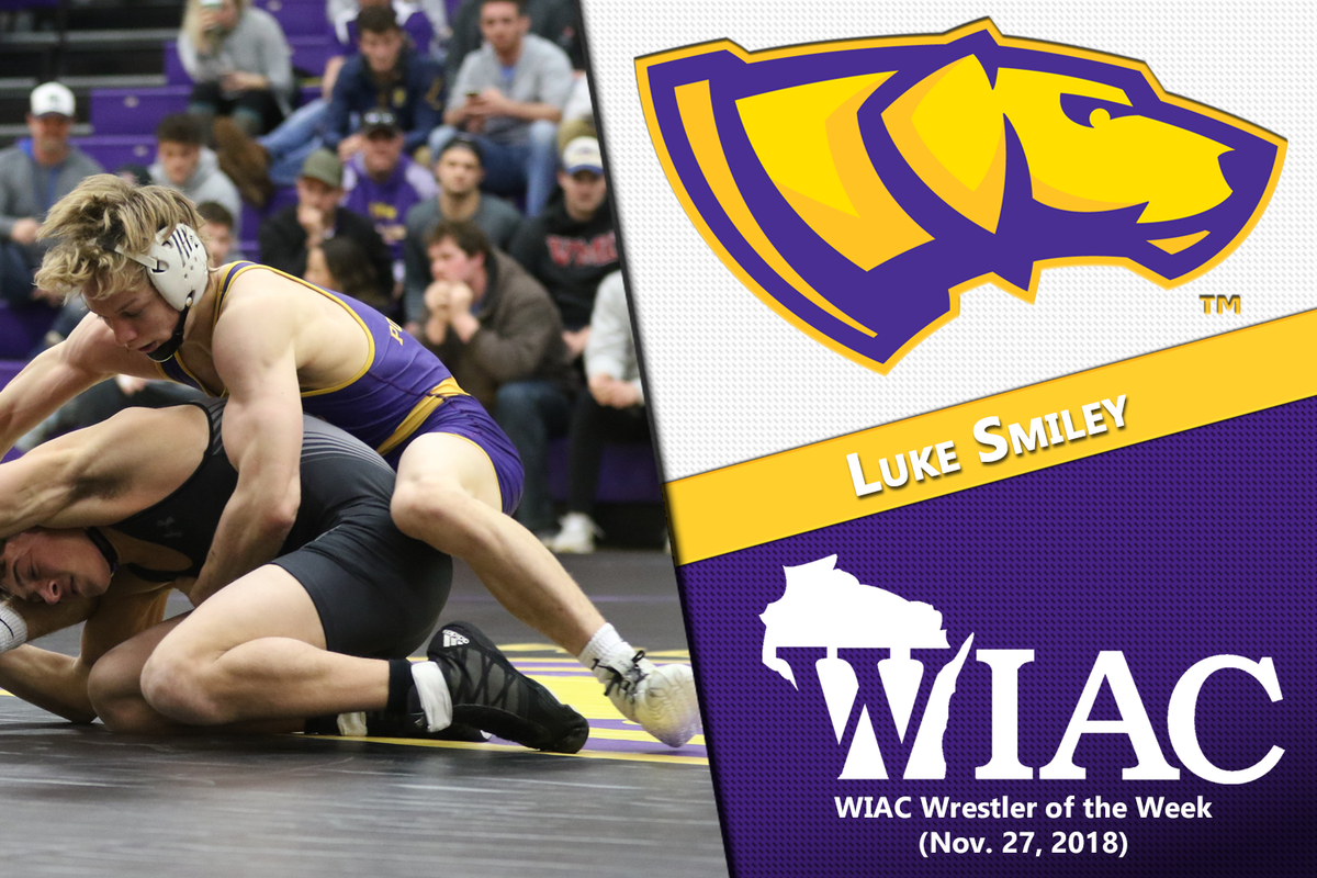 UWSPAthletics's tweet photo. Congrats to @UWSPMHockey's B.J. Duffin, @UWSPWHockey's Olivia Schultz and @UWSPWrestling's Luke Smiley on earning @wiacsports Athlete of the Week honors! #Pointers https://t.co/efpULQm80Z
