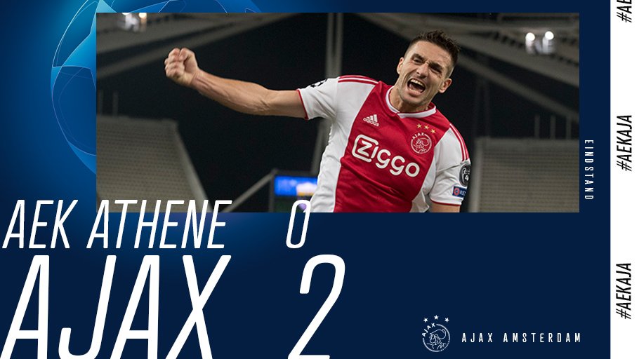 YEAH! π
LAST 16! βββ
#UCL #aekaja