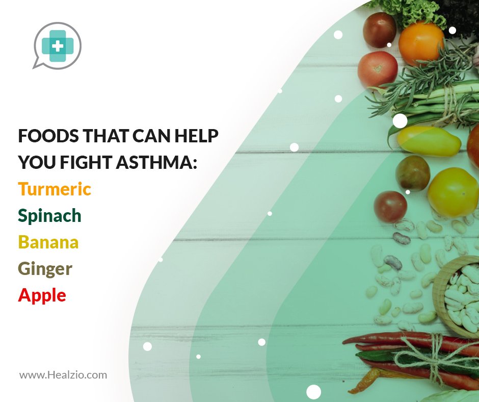 Foods That Might Help Relieve Asthma Symptoms.
#SocialMediaMarketing #Healzio #Asthma #AsthmaPrevention