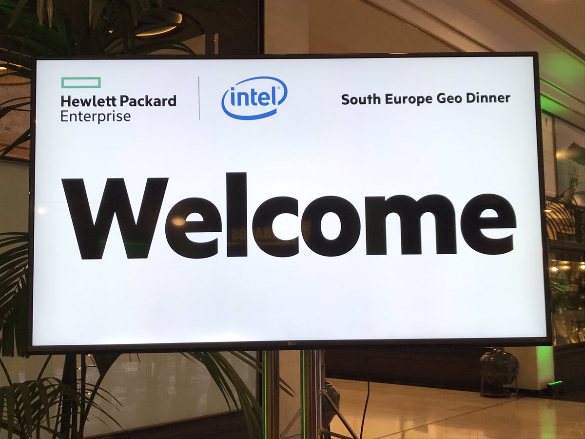 RosilloJoseM's tweet image. #HPEDiscover2018 continuamos ahora en Platea