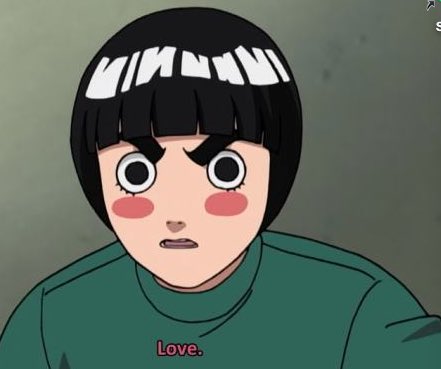 Happy birthday to best boy rock lee 