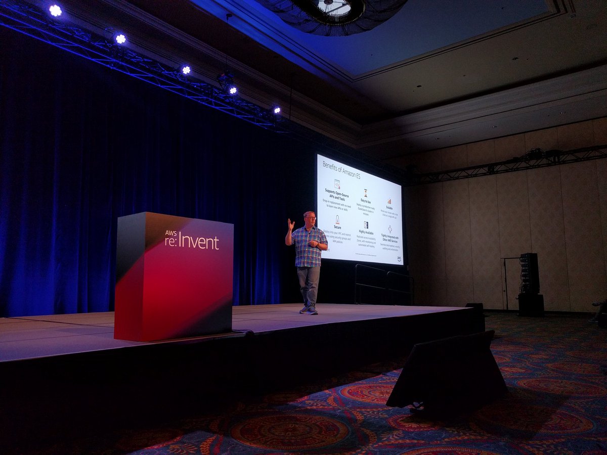 AJ Stuyvenberg (@astuyve) on Twitter photo <a href="/andyfleener/">Andy Fleener</a> Amazon ElasticSearch Service is so easy, even I can do it <a href="/andyfleener/">Andy Fleener</a> Amazon ElasticSearch Service is so easy, even I can do it