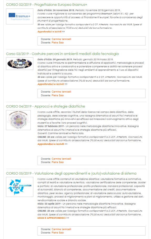 OEDIPVS's tweet photo. @OEDIPVS https://t.co/yV7StKp0vv  Corsi di formazione (Europrogettazione, Ambienti di apprendimento, Strategie didattiche, Valutazione) su MIUR SOFIA @MiurSocial  @RaiScuola  @scuola24  @TuttoFormazione  #Management @MiurRadio @TecnicaScuola @DidatticaDigit https://t.co/rUv3H0bQkl