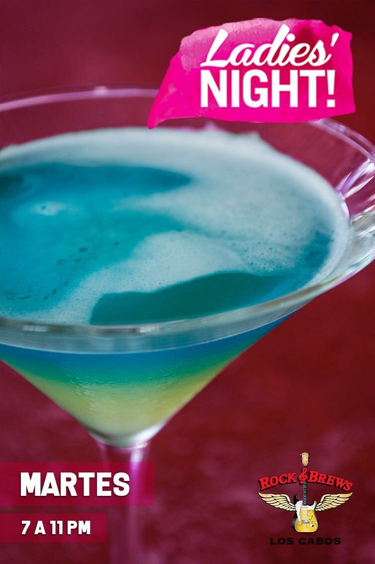 #ladiesnight at @RBLosCabos tonight don’t miss it! #loscabos #nightlife #bar #livemusic @RockAndBrews