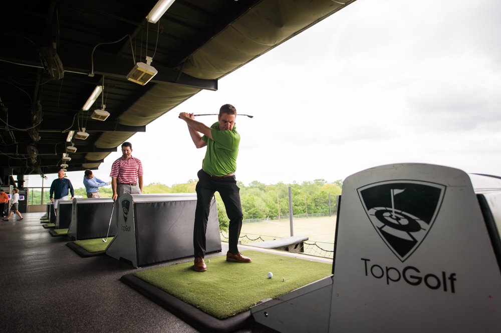 Research shows that off-course participation (think <a href="/Topgolf/">Topgolf</a>, <a href="/driveshack/">Drive Shack ⛳️</a>, <a href="/FullSwingGolf/">Full Swing</a>) encourages people to play more traditional #golf: thengfq.com/2018/05/strayi…
