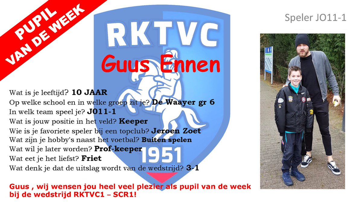 RKTVC uit Tiel tweet media