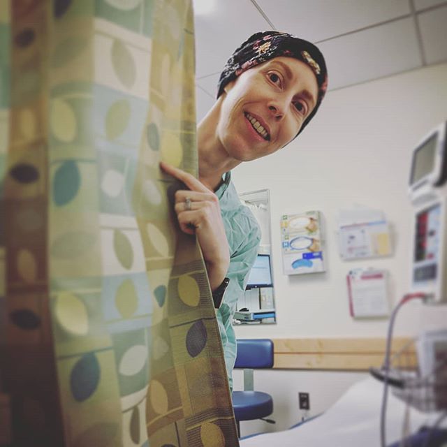 muppethouse's tweet photo. Hello there friend. Met with "radonc" today and we are scheduled for a mapping and, eventually a month of treatment. #staceyupdate #radonculous https://t.co/6pMsEUKRVX