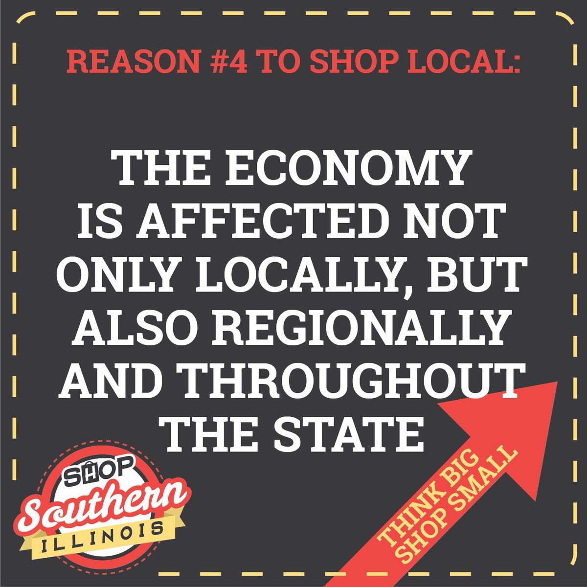 "As a citizen, how and where you spend your money can have a significant impact on the economy of not only your community, but the entire region and even the State itself. "