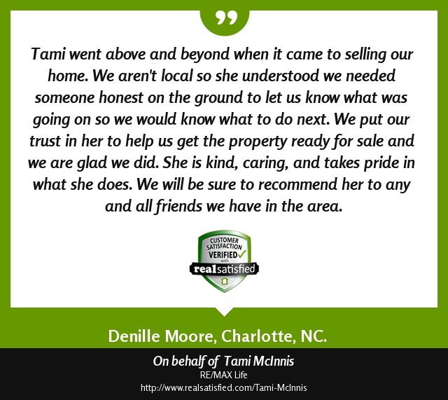 How amazing to get this kind of recommendation from a client. realsatisfied.com/Tami-McInnis via <a href="/realsatisfied/">RealSatisfied</a>