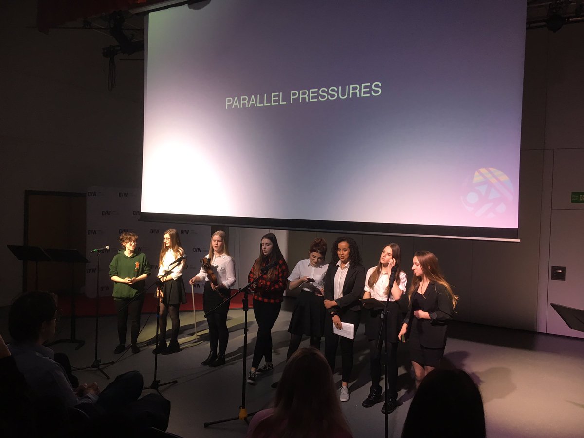 DYWMoray's tweet photo. Now the pupils involved in Parallel Pressures give an insight into their upcoming #DYWMoray musical. They have been working with @LossieEA_ https://t.co/J6TaZELx5O