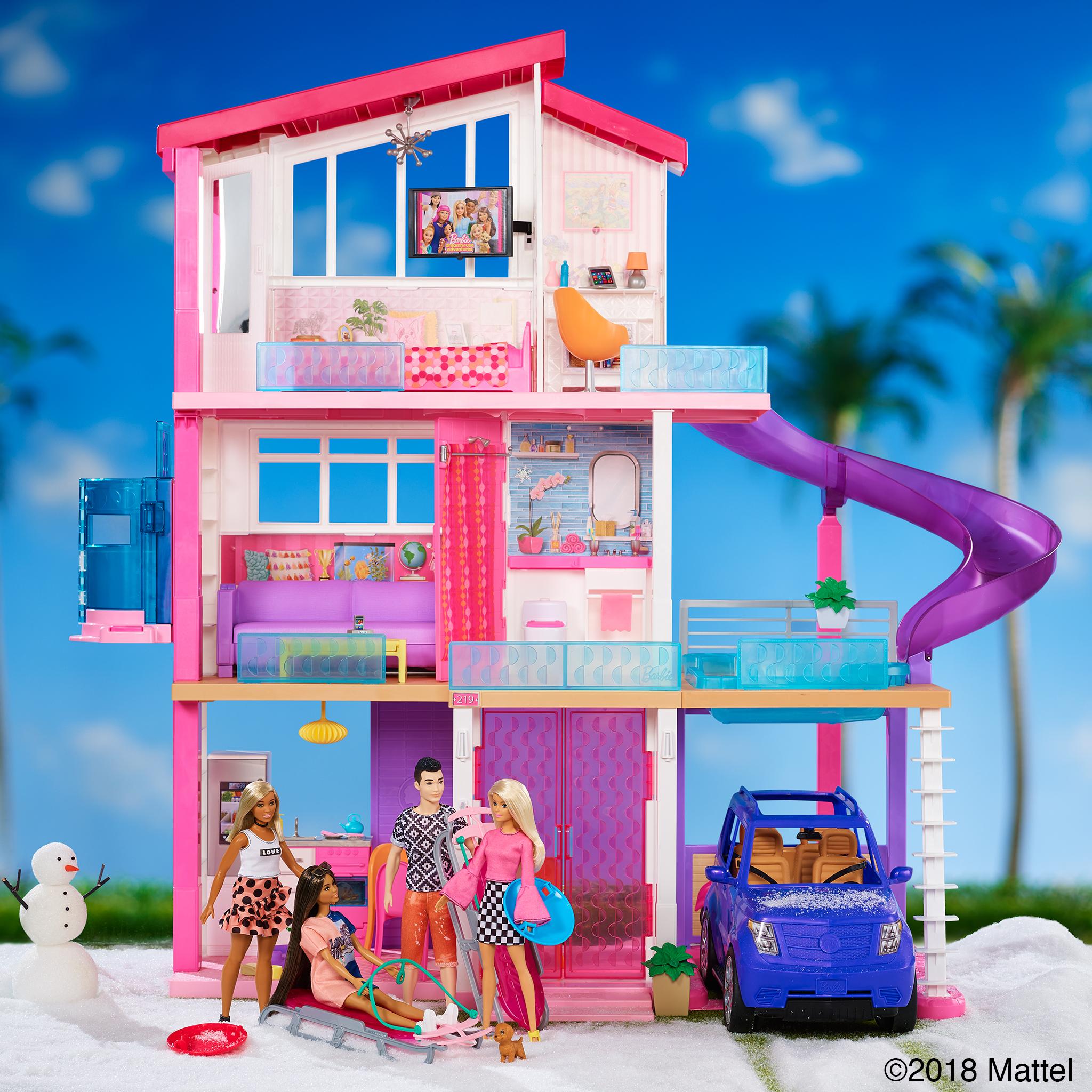 Barbie talking hotsell dream house 2018