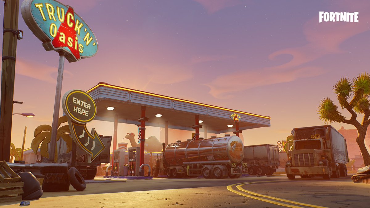 Fortnite's tweet image. New missions await in the fight against darkness. Jump into Canny Valley Part 2!