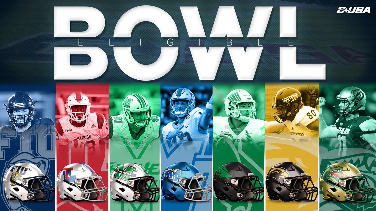 ConferenceUSA's tweet photo. WE’RE GOING BOWLING! 🎳

Check back in on Sunday to see where your school is headed 👀

#TheCUSAWay https://t.co/McN7vWewbI