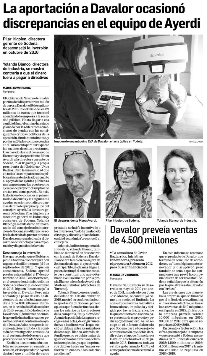 NavarraForal's tweet photo. MANU AYERDI Y UXUE BARKOS PRESENTAN.....
"Crónica de una #Txapuza anunciada" o "Como tirar 3 millones de euros públicos a la basura"
#EusKorralitoForal
#ParaisoForal
#FueroSocial https://t.co/OVleJFWjt1