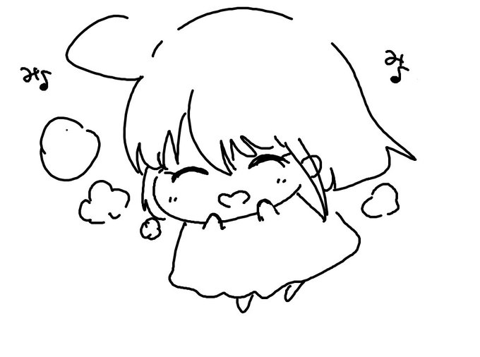 息が白くなったみにろりちゃん 