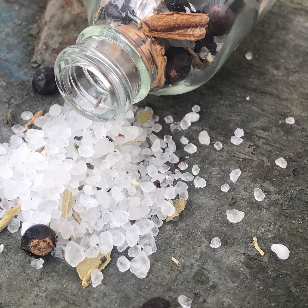 Check out our new arrivals, including our Healing Sachet, Protection Salt, Healing Salt and Yule Oxymel, at tinycauldron.com
