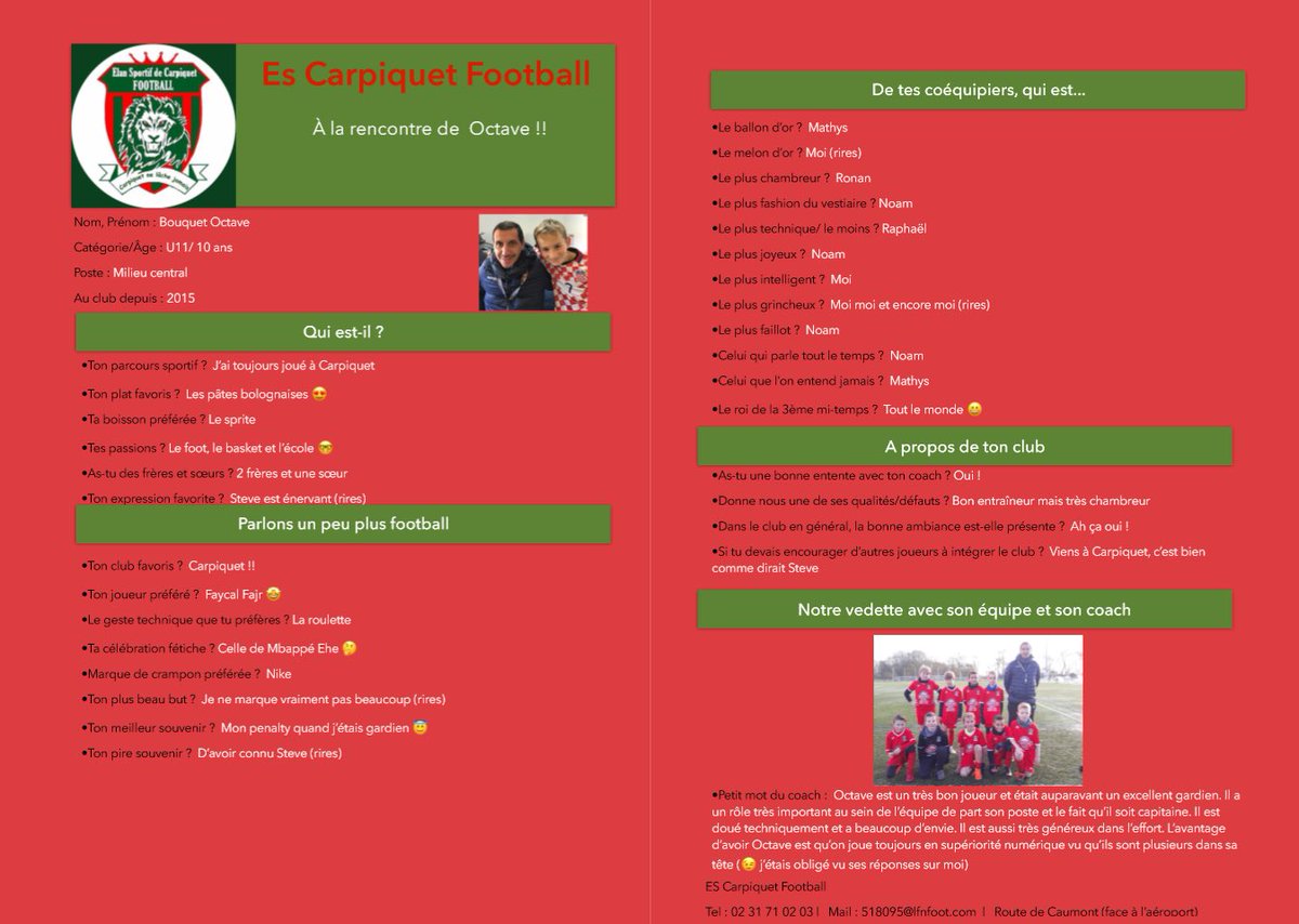 ES Carpiquet Football tweet media