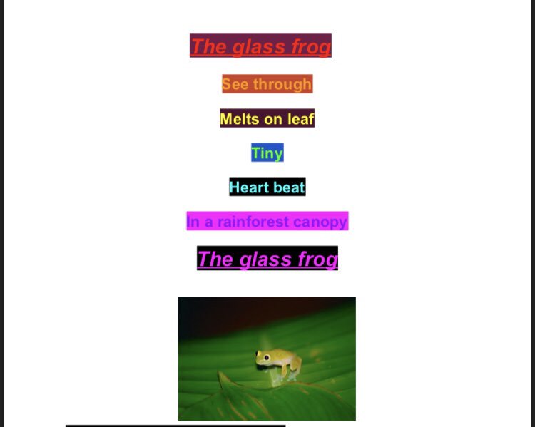 WES_Barbour's tweet photo. Students wrote a poem using parts of speech about an amphibian/reptile of their choosing. Then, they typed them and had the opportunity to explore the features of Google Docs. They had fun discovering many of the features! #WhosGotItBetterThanWES https://t.co/tGnaeuGlv8
