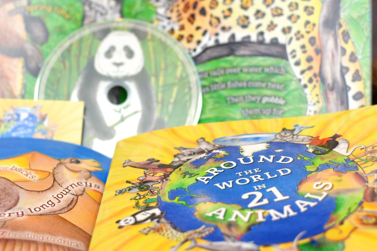 Songs About Animals (@animalssongs) on Twitter photo NEW ALBUM RELEASED!!! 'Around the World in 21 Animals' features high quality, original children’s music performed with a variety of instruments and in different styles. The album comes with a picture book that introduces children to simple wildlife conservation ideas. NEW ALBUM RELEASED!!! 'Around the World in 21 Animals' features high quality, original children’s music performed with a variety of instruments and in different styles. The album comes with a picture book that introduces children to simple wildlife conservation ideas.