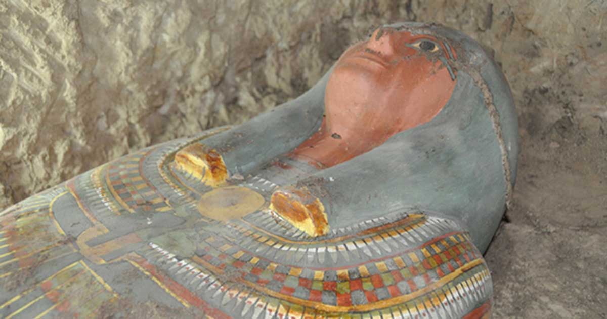 ancientorigins's tweet photo. 3,200-Year-Old Ancient #Egyptian Mummy Discovered in Great Shape in Luxor
https://t.co/XiMEul82Qq https://t.co/oq49Jy5Vcj