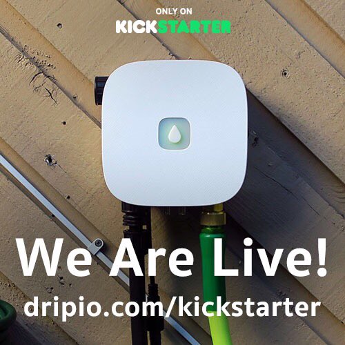 YAY!!! We are finally live on Kickstarter! 🎉💦🎉 Visit us and help spread the word!
kickstarter.com/projects/dripi…
#kickstarter #smartgarden #dripirrigation #gardening #smartwatering
