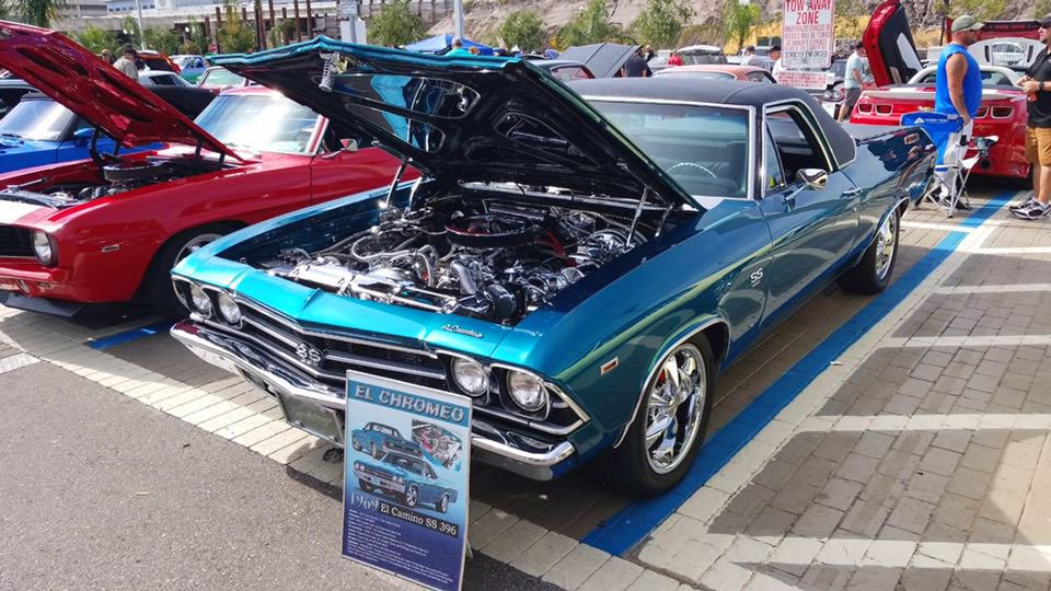 OriginalParts's tweet photo. Congratulations to Jay Bernard and his 1969 El Camino. Jay won the Original Parts Group Award at the Menards Chevy Show held at Ace Cafe Orlando.
Shop El Camino parts at https://t.co/kYHQWmJqlW
#TruckTuesday #MenardsChevyShow #OPGI #OriginalPartsGroup #ChevyShow #OPGIAward https://t.co/fgxLz61AAM