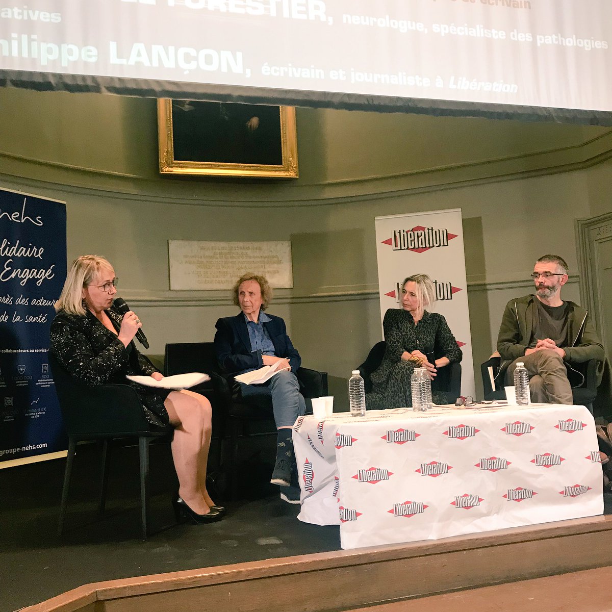 MNHmutuelle's tweet photo. #ForumSanté | Nathalie Le Forestier, neurologue « quoi qu’il arrive, il faut garder la possibilité pour le patient de rester un être de relation sociale » 

La relation soignant et soigné au cœur de nos débats ce soir 

#soin #santé #empathie #bienveillance #ethique https://t.co/LUderhOFac