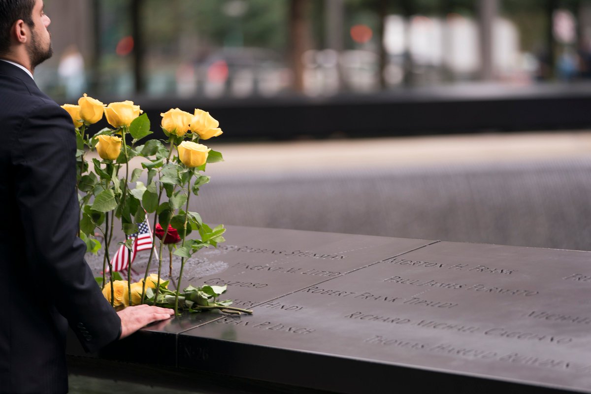 Sept11Memorial's tweet photo. Honoring the 2,983 people killed in the 2001 and 1993 attacks on the #WTC is at the heart of our mission. As a nonprofit, we do not receive any ongoing city/state/federal funding. Learn how you can support the #911Memorial &amp; #911Museum. https://t.co/iVcfEmufkR #GivingTuesday https://t.co/b5xKpRI7Vc