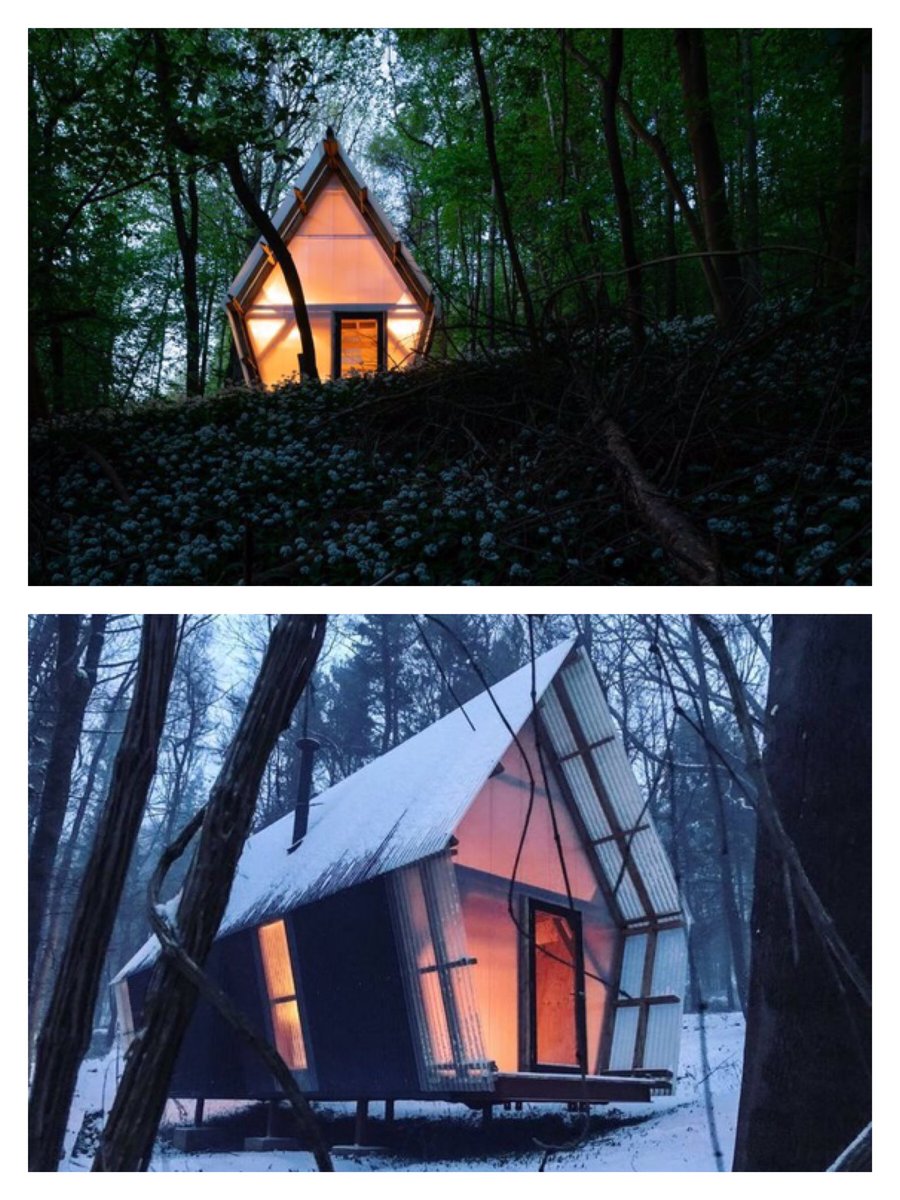 prefabsmallhome's tweet photo. The Trailer, a self built prototype relocatable £20K house, constructed from materials sourced from construction waste and locally grown unseasoned timber, by Invisible Studio | Photography by Jim Stephenson | More images: https://t.co/hsCB1sG3TD https://t.co/ewmsmnM9DT