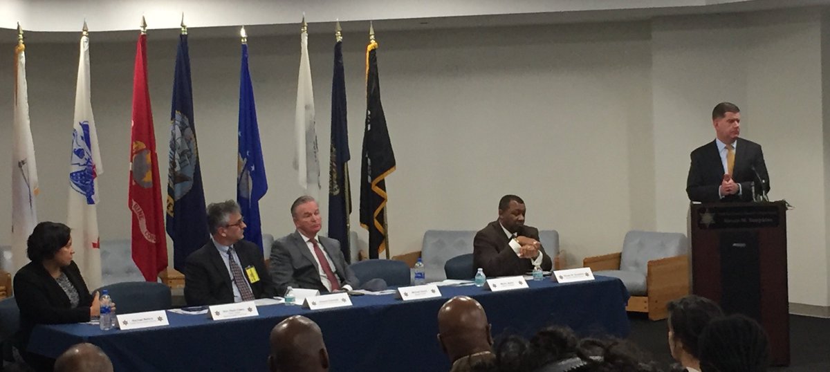 Robert_Mauro's tweet photo. Real honor to be w/ @SheriffSuffolk @marty_walsh @Rollins4DA & Mike Harris Special Sheriff Launch of P.E.A.C.E, youth diversion program P.E.A.C.E has its origins in @BC_Irish_Inst program connecting #Ireland & #NorthernIreland through @USEmbassyDublin @USAinNI @ECAatState https://t.co/tJrANPHMwd