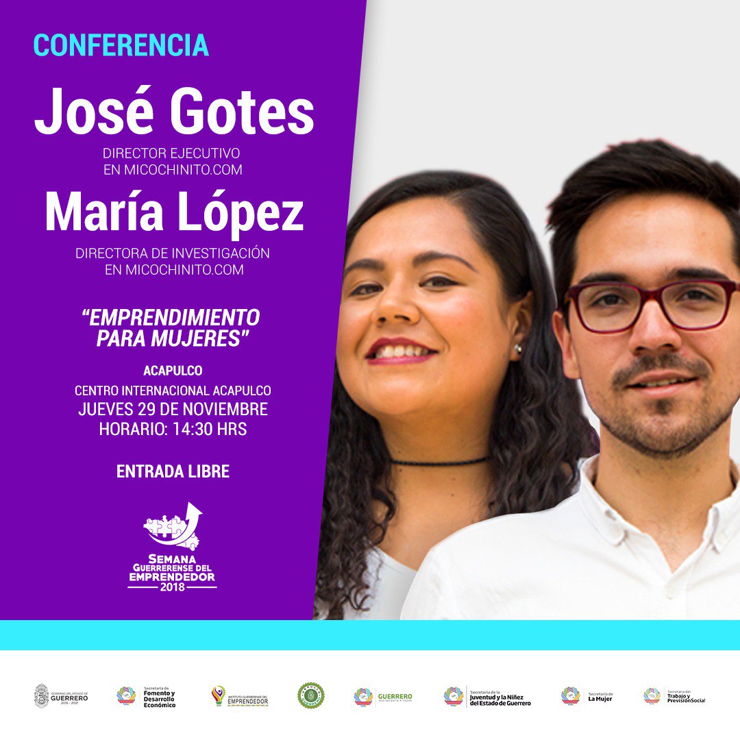 Mi_Cochinito's tweet photo. ¡Este jueves estaremos en la Semana Guerrerense del Emprendedor 2018!
¿Allá nos vemos? 😃🌴 https://t.co/ida5K14pup