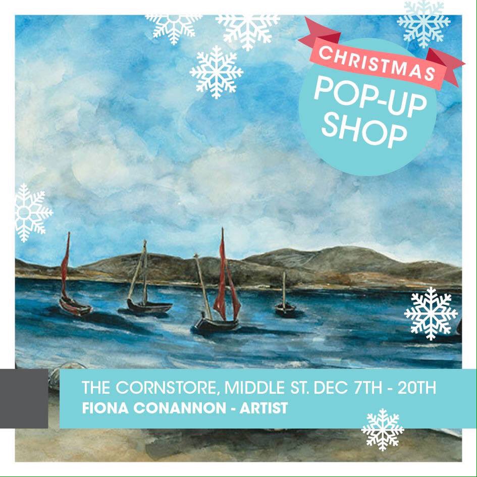 fiona_concannon's tweet photo. Can't wait for this #popupshop in the #Cornstore #galway opening next week - Friday 7th December- so many gorgeous #handmade #gifts by local #artists and #designers #shoplocal #madeingalway #WildAtlanticWay #christmas #galwayartists https://t.co/rOR0mwi5ST