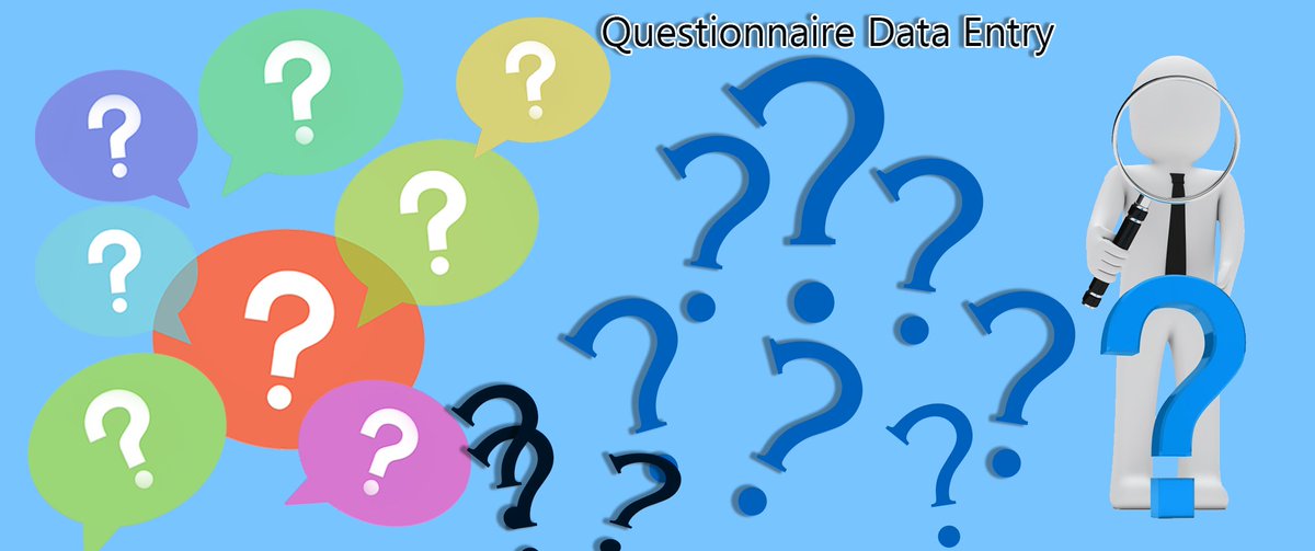 ind_dataentry's tweet photo. Keying the data accumulated form the simple or complexed questionnaire forms and managing them efficiently!
#indiadataentryhelp #QuestionnaireDataEntry
For more info:
visit: https://t.co/HrM1mohJbO
Contact: support@indiadataentryhelp.com https://t.co/HnumBG2cMz