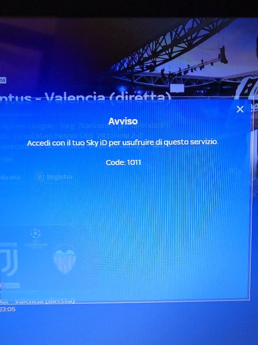 MatteoIorio90's tweet photo. @SkySport ma perché ogni volta che c'è la #ChampionsLeague!?! È diventata un servizio di livello bassissimo da quando è nata l'app per pc. #Skygo https://t.co/NIgS77RMLJ