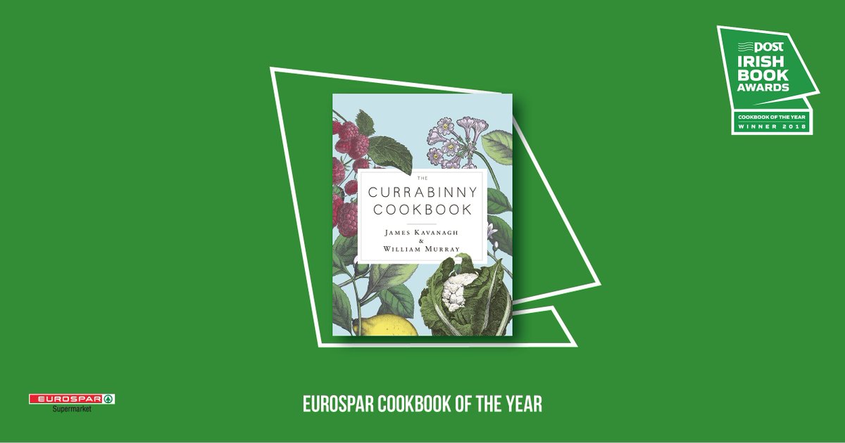 The WINNER of the @eurosparireland COOKBOOK OF THE YEAR is... #AnPostIBAS