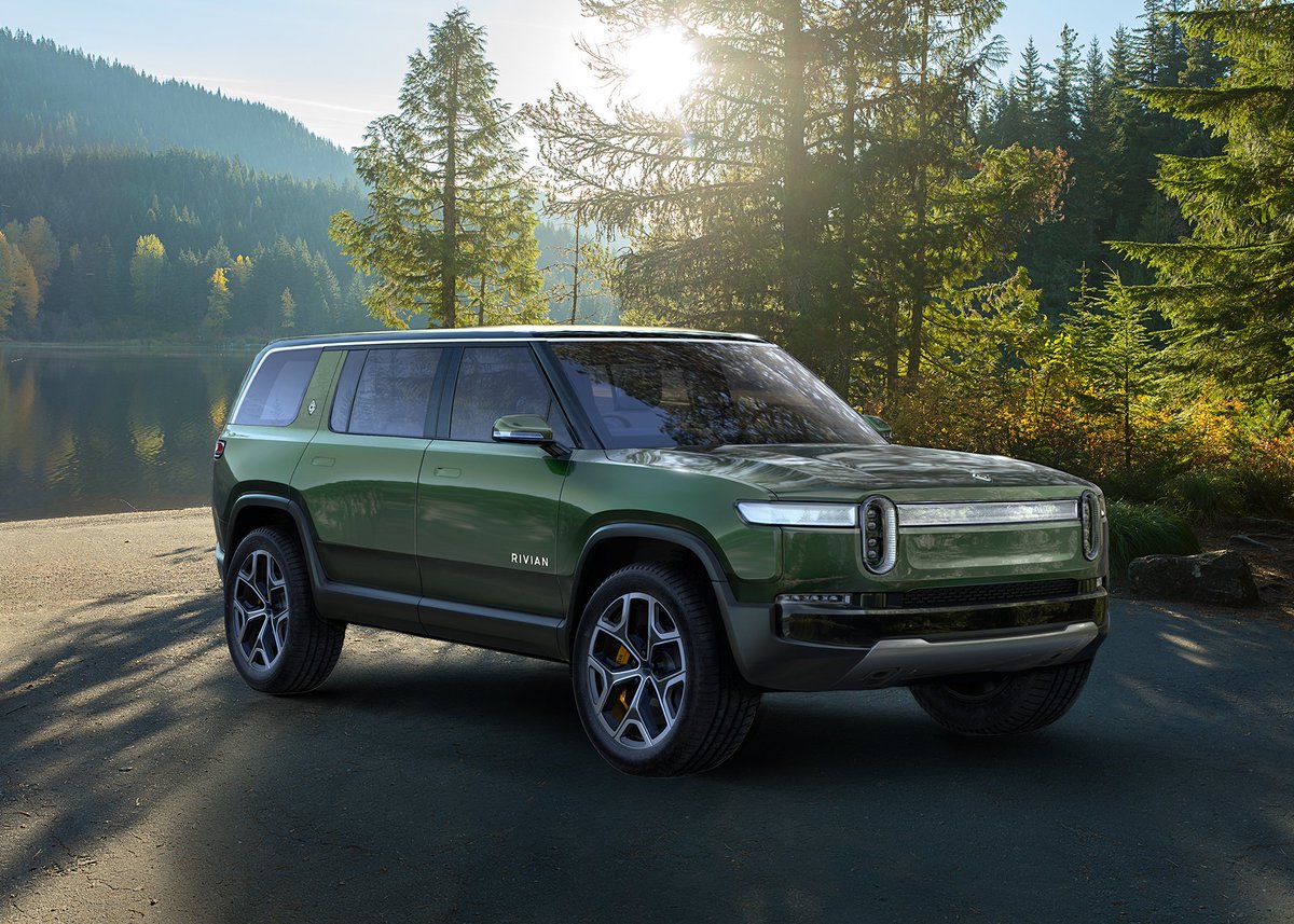 The wait is over. Meet the R1S SUV. This is #electricadventure. Explore the #R1S here: products.rivian.com/suv/