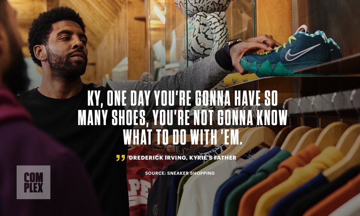 kyrie sneaker shopping