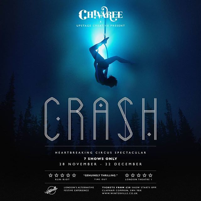 Tomorrow is the first night in seven of another spectacular show in collaboration with @chivaree_circus!

Join us for CRASH @wintervilleldn and get inspired for your next private event with us... #UpstageCreative #Crash #chivareecircus #winterville #time… ift.tt/2ArDN6o