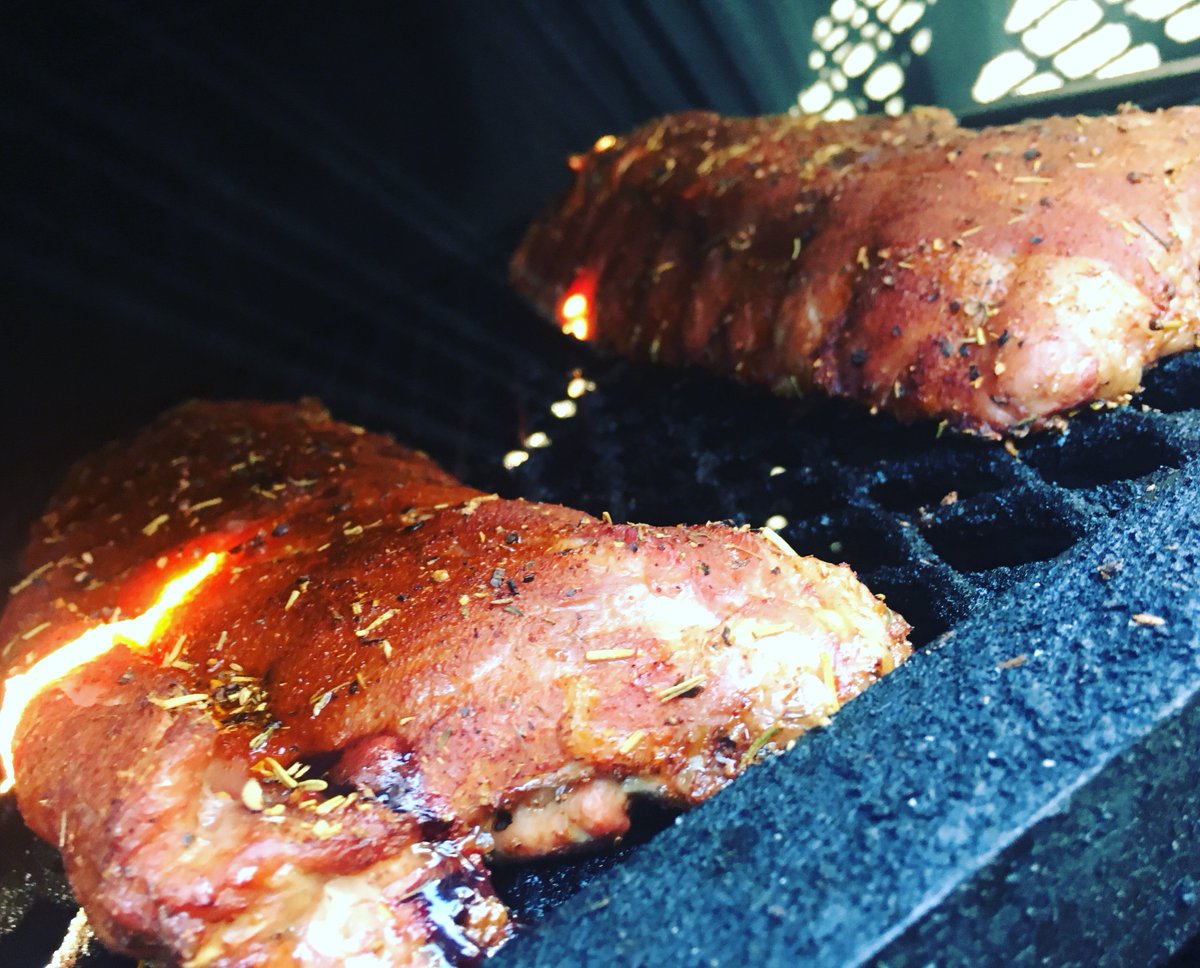Time for your close-up with the <a href="/timlovecatering/">timlovecatering</a> smoker!! Cookin’ up some #FlavorHouse ribs—order yours at the  for local pickup in Fort Worth, TX or US delivery! Use coupon code ‘shoplove’ for 20% off your order thru Sun, Dec. 2 #shopnow #sale #cyberweek lovebodega.com/collections/fl…