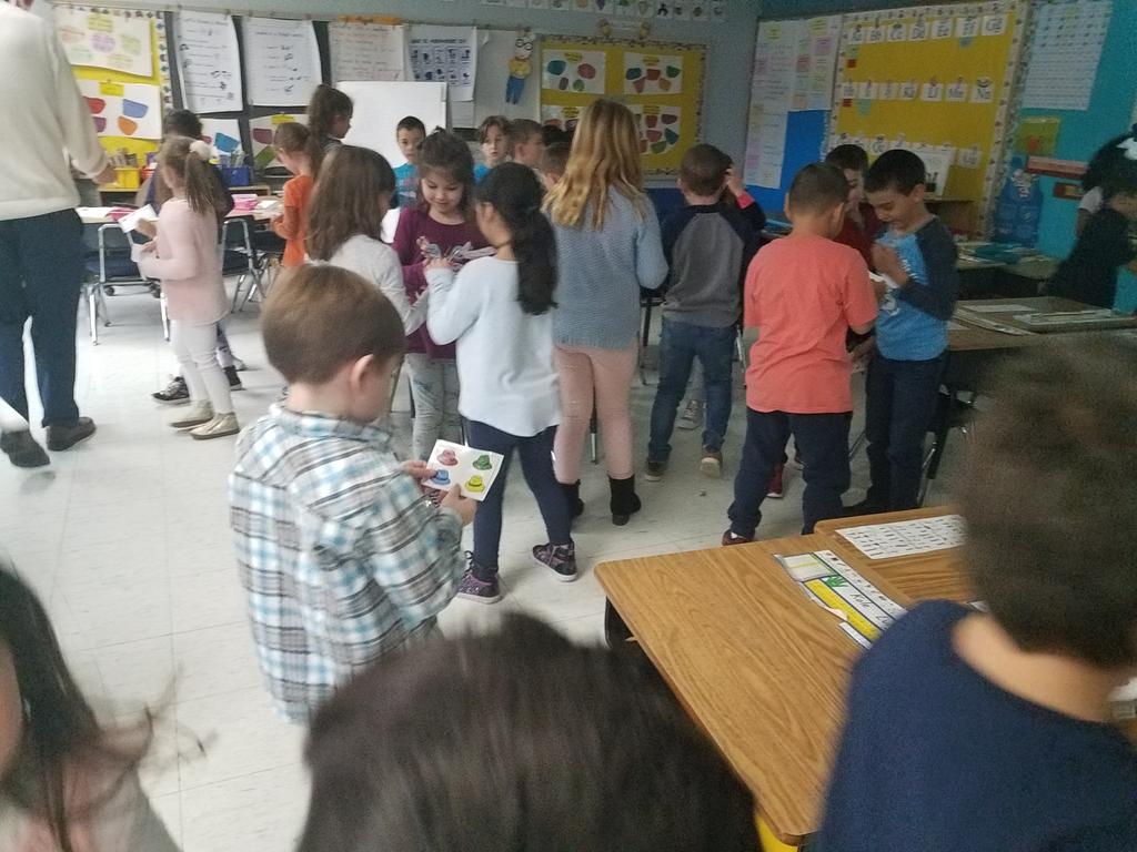 Michell12636648's tweet photo. Mr.Schmitt and Ms.Seymour's class playing musical subtraction! https://t.co/HbxQc0VasR