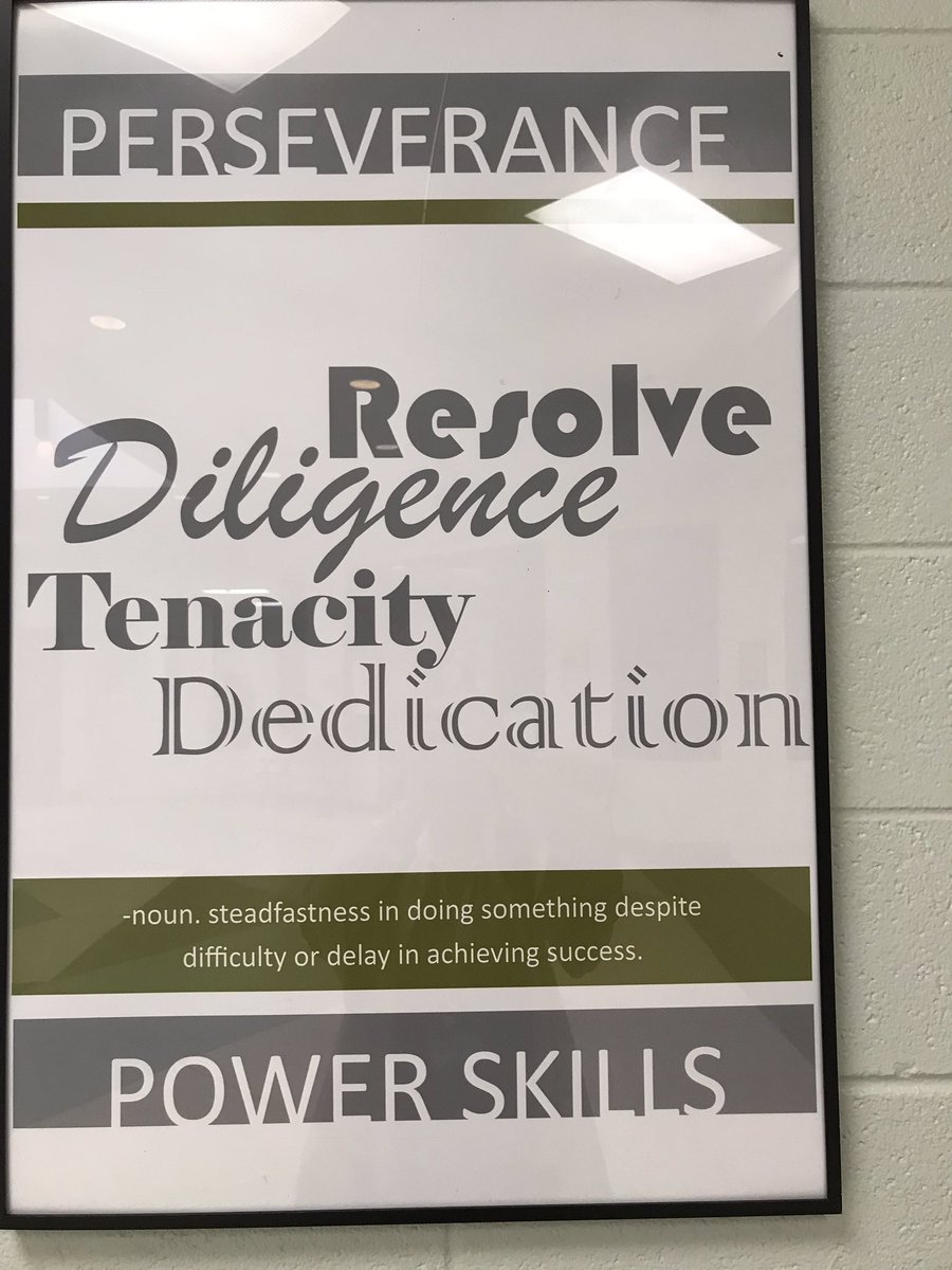 MrsJenniferByrd's tweet photo. I’m loving the new signs in the hallways @GMSWarriors! #powerskills #aimhighachievemore https://t.co/gjgq7fNmjs