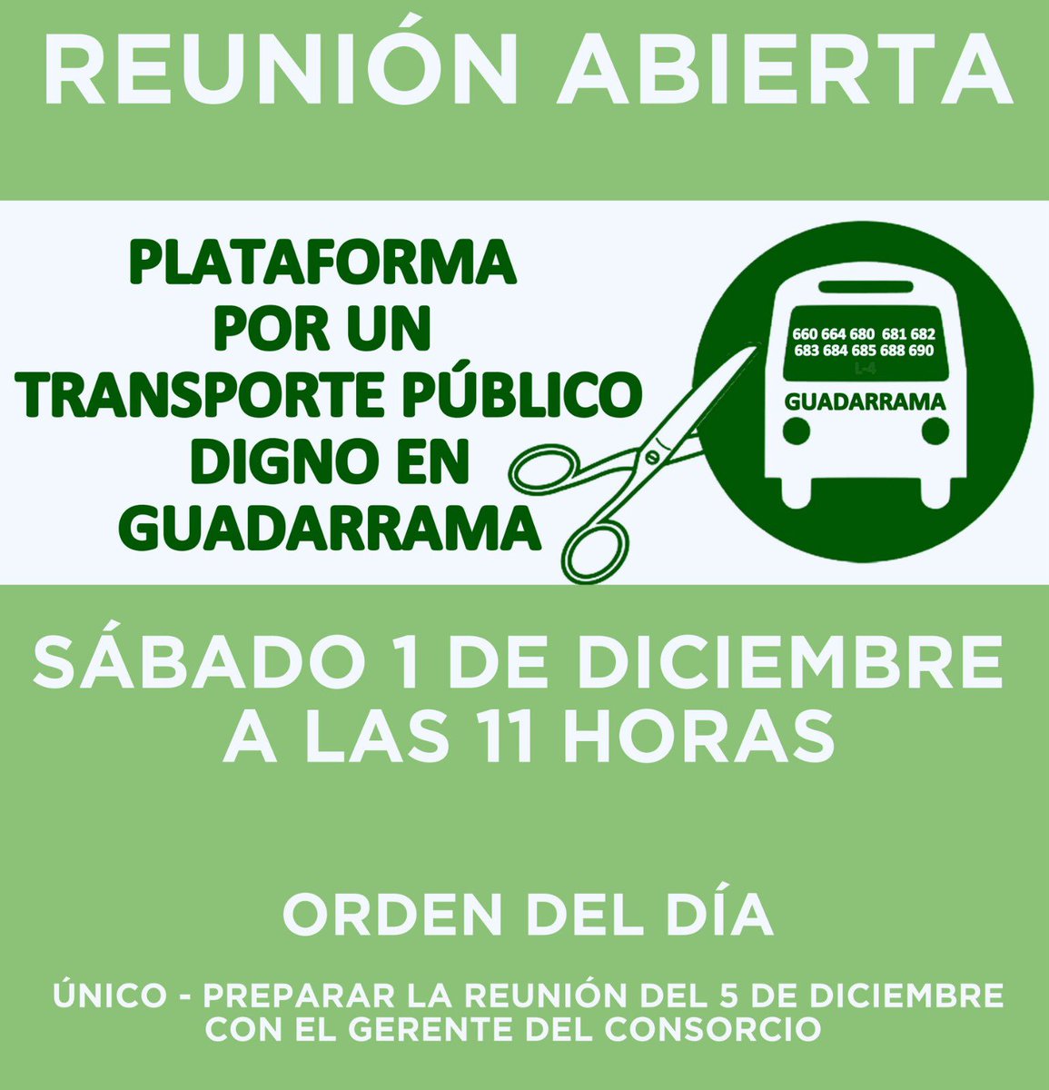 Plataforma Transporte Público Digno de Guadarrama tweet media
