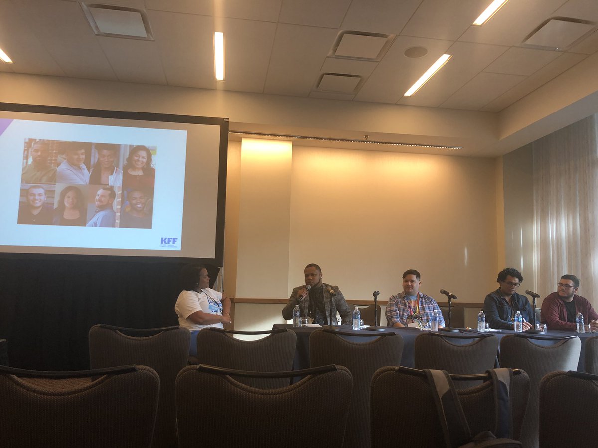 AustinFTC's tweet photo. An empowered group of @GreaterThanAIDS panelists discussing their motivations for starting #PrEP. #TXHIVSTDConf #achievingtogethertx https://t.co/Lzrp3NZJHW