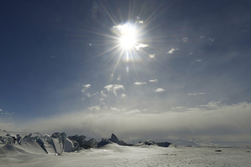 NGA_GEOINT's tweet photo. NGA might have taken on the challenge of mapping the Antarctica, but these two men took on a even greater #geointeresting challenge – crossing the continent…without help via @WBUR » https://t.co/MEd2bmv4Nu https://t.co/qcrUTkYqK9