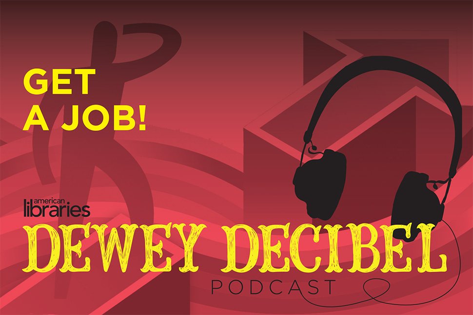 amlibraries's tweet photo. The latest episode of our @DeweyDecibel podcast takes on library job hunting, with some help from @alaeditions and @ALA_JobLIST https://t.co/5752y1x1Wl https://t.co/faaXSH6S6P