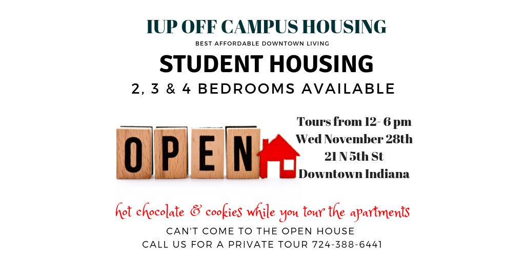 IUPOffCampusHousing tweet media