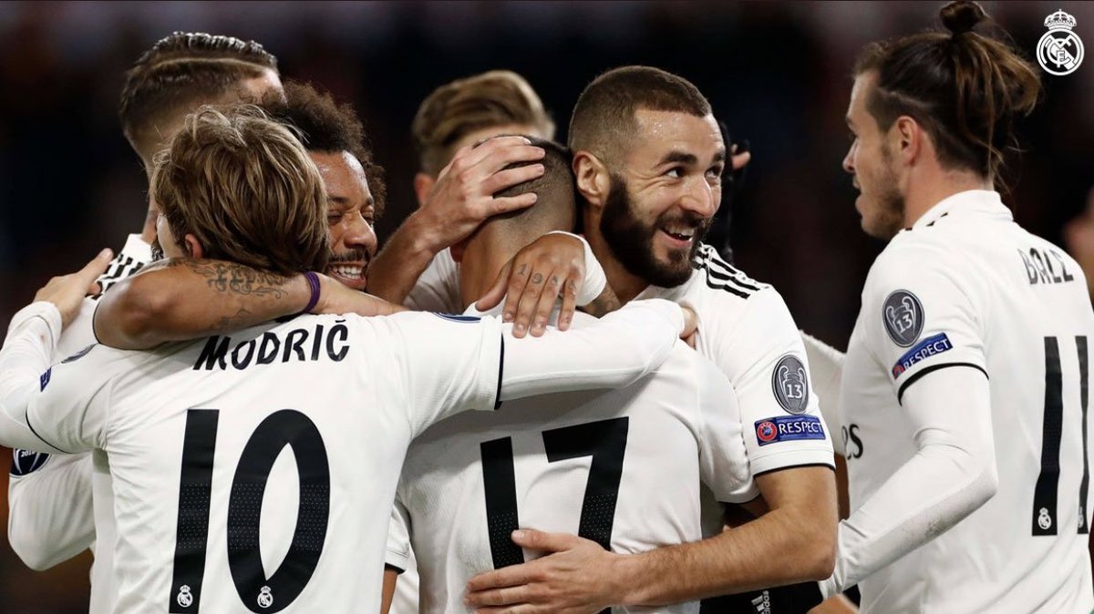 Victoria importantísima y primeros de grupo en Champions. Este es el camino a seguir, desde ya pensamos en trabajar para mantener esta buena línea en el próximo partido. ¡HALA MADRID!