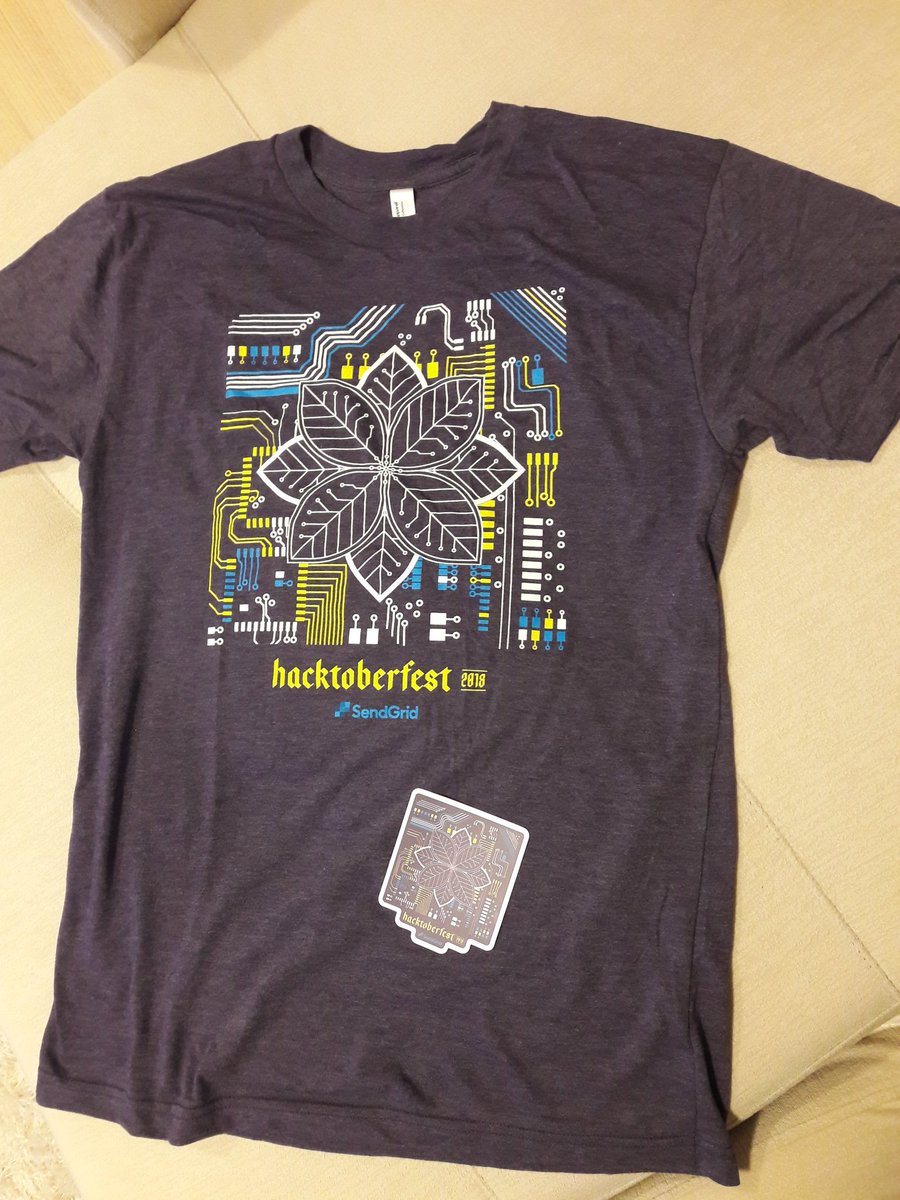 douglaslise's tweet image. Thanks @SendGrid by T-Shirt and sticker!